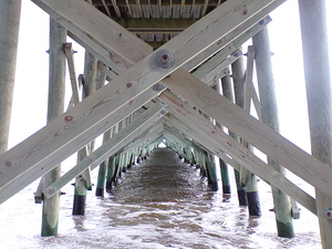  Under the Oak Island Pier