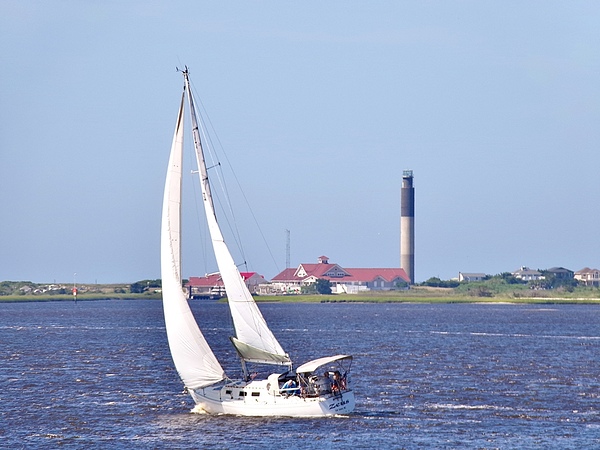 Sailing to the Lighthouse Print