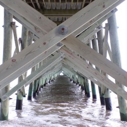 Under the Oak Island Pier