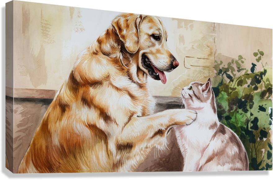 The painting radiates a palpable warmth evoking emotions of desire longing and an unspoken ache for what lies just out of reach. Canvas Print