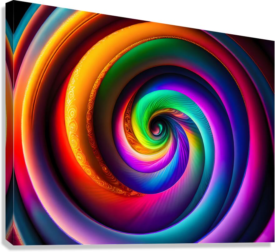 Spirals  Canvas Print