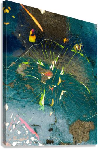 Abstract Buds Canvas Print