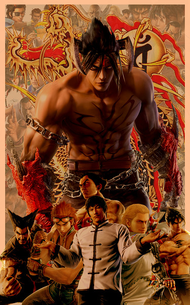 Devil Jin デビル仁  Jin Kazama by SukiSuGamer