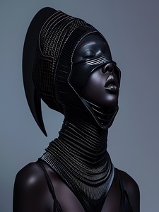 Futuristic high fashion 