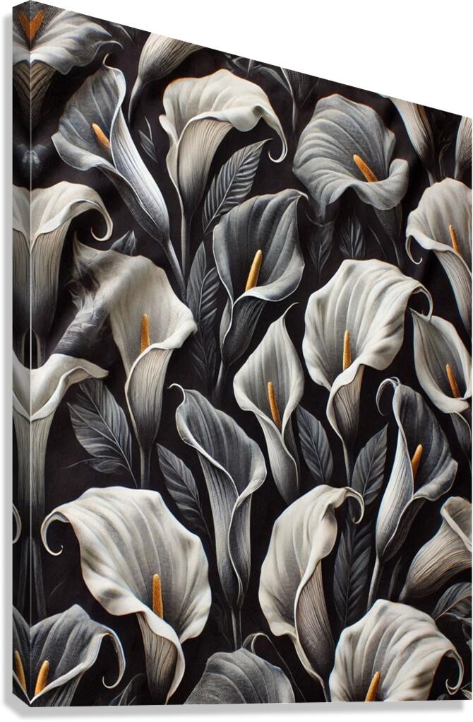 Only Flowers Canvas Print