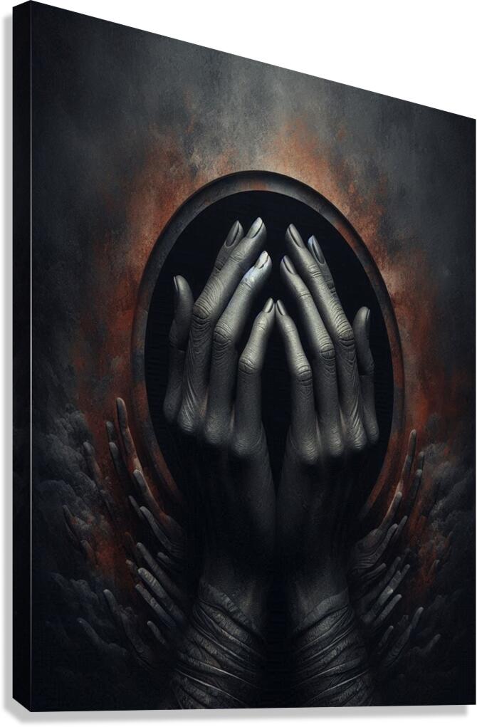 Faceless  Canvas Print