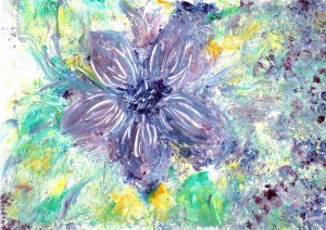 Abstract flower