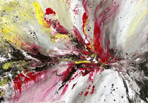 explosion abstract Print