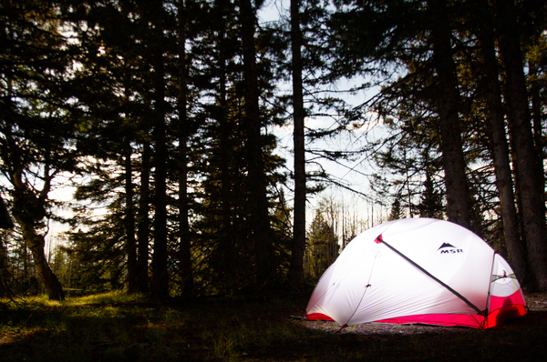 Moonlit Tent by unspoken adventures