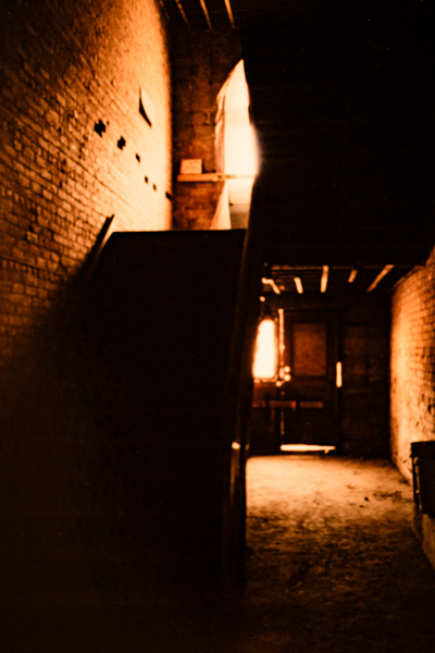 DSC 1178 NW Stairwell at St. Eugene Mission by Troy Hunter