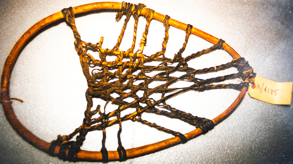 DSC 0634 Ktunaxa Bear Paw Snowshoes by Troy Hunter