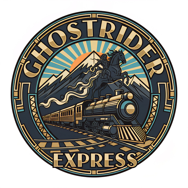 Fernie Ghostrider Express - Banff Line by Troy Hunter