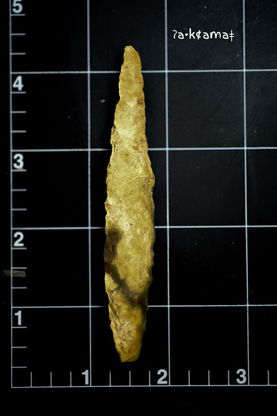 a·k¢amaǂ Stone Knife by Troy Hunter