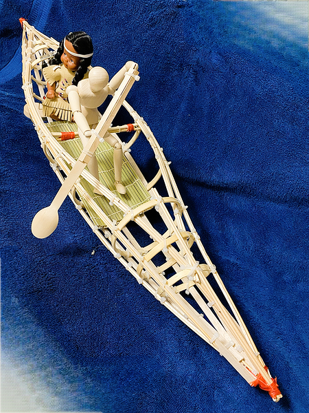 IMG 7837 Sturgeon Nosed Canoe Model No. 1 Bare Bones by Troy Hunter