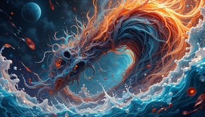 Vortex Cosmique : La Danse des Elements