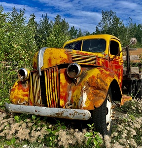 Ford Yellow  Pickup