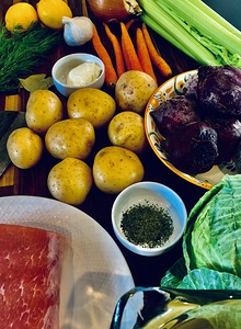 Potato Veggie Board