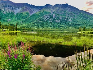 Mountain Lake Alaska IMG 1664