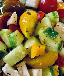 Tomato Cucumber Salad