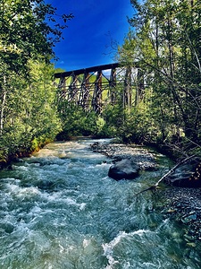 Railroad Bridge River