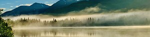 Morning Lake Alaska