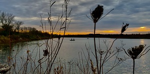 Sunset pond