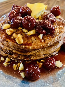 Cherry Pancakes