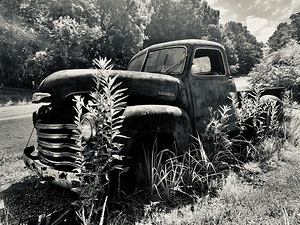 Chevy Pickup BW