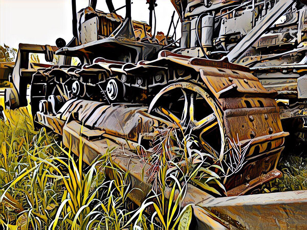 Tractor Cartoon Design Digital Download