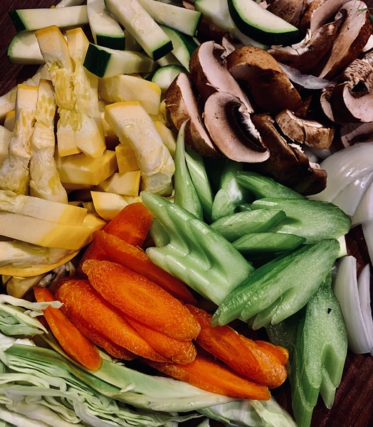 Copped Mixed Veggies 1 by Scott Pientka