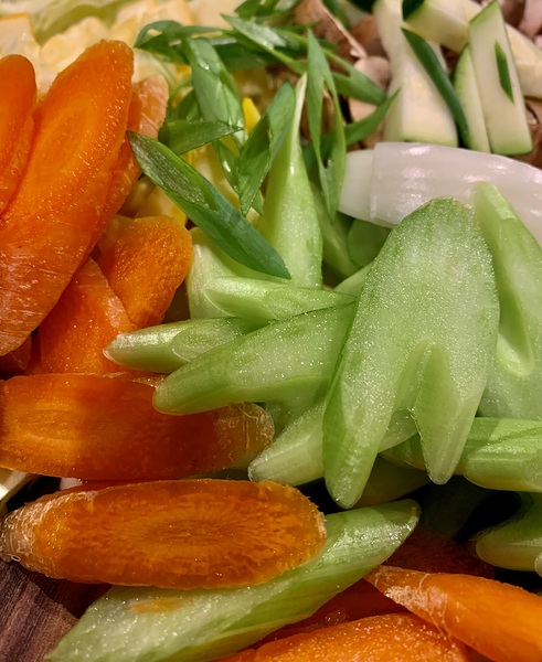 Celery & Carrot Veggie Mix by Scott Pientka