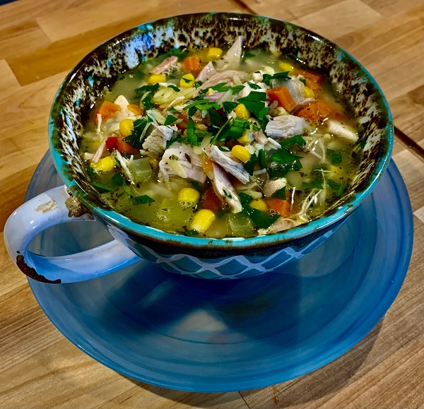 Bowl of Chicken Soup by Scott Pientka