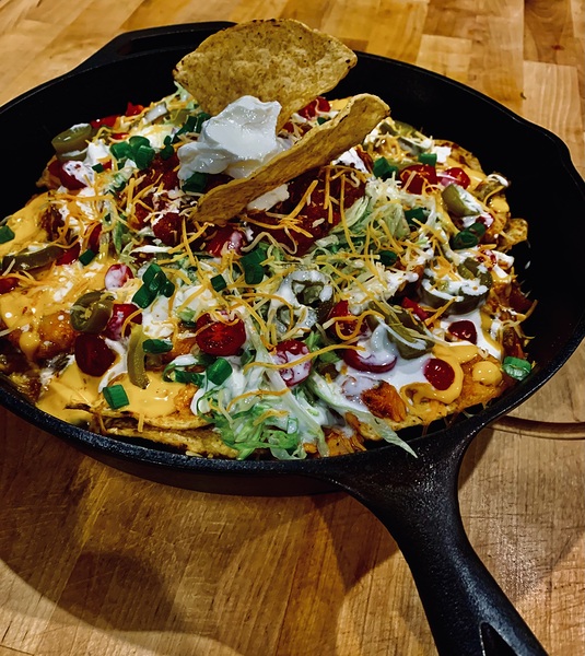 Skillet Nachos by Scott Pientka