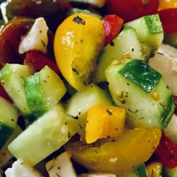 Tomato Cucumber Salad