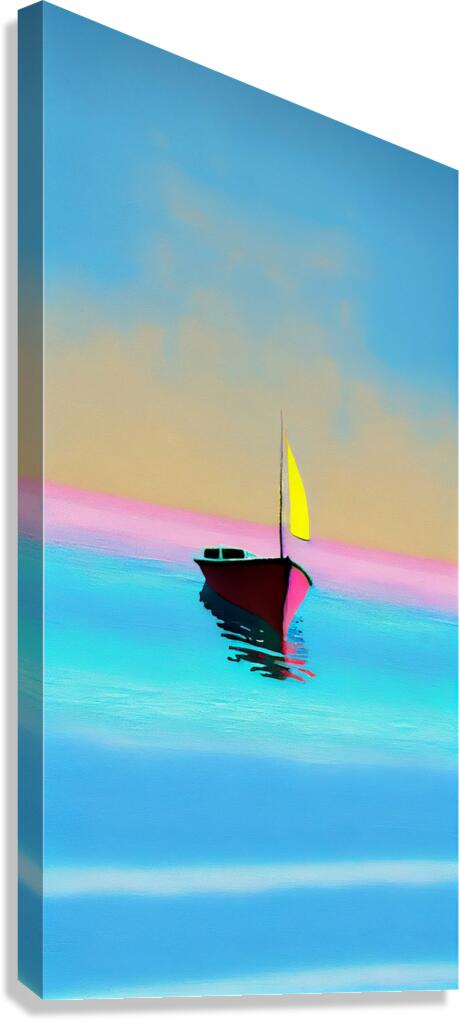 Escape Boats5 Canvas Print