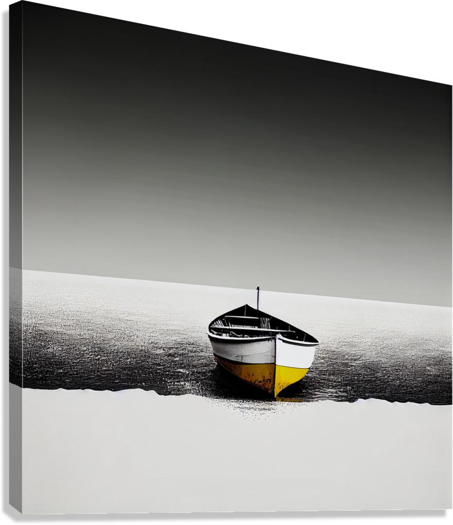 Escape Boats Canvas Print