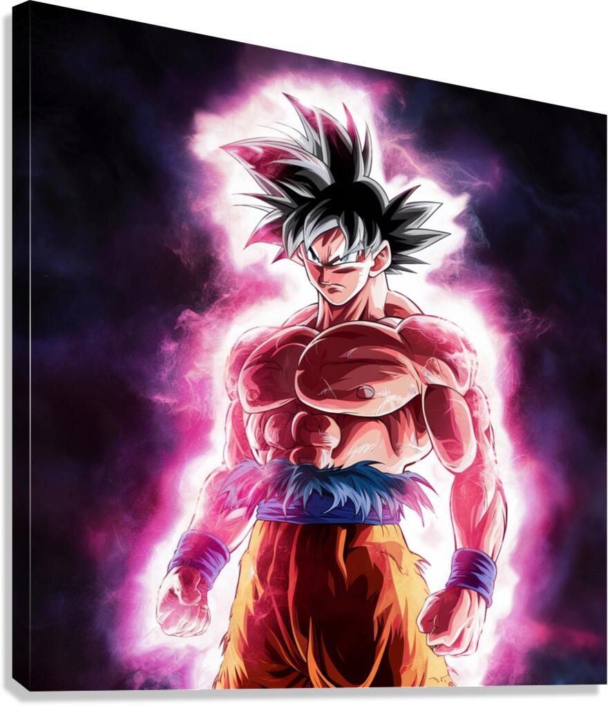 dramatic shadows Goku Canvas Print