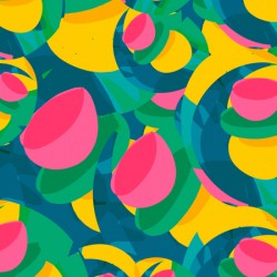 Summer Abstract Pop Fruits
