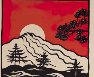 Red Sky White Sun