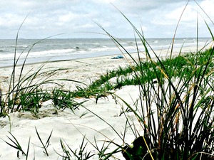 Hilton Head Island Overcast Beach 