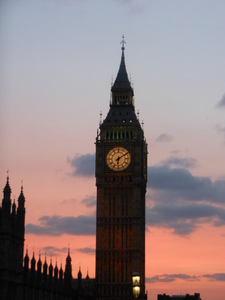 London Big Ben Sunset