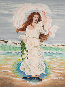  Goddess of Love - Painting