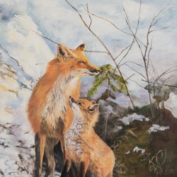 Protective Mama - Painting