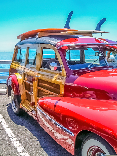 Santa Cruz Woodie Print