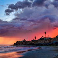 Pleasue Point Sunset