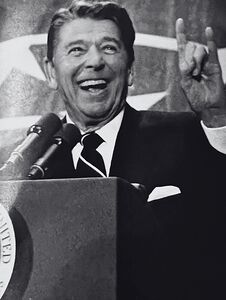 Reagan:  Hook em Horns