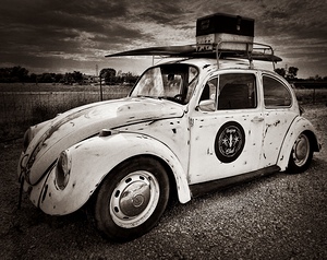 Surfing Summer in a VW Bug