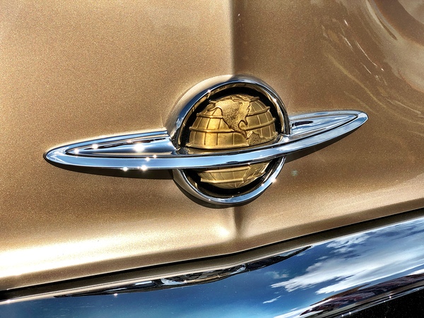 Oldsmobile Globe Emblem by Michael W Rutherford