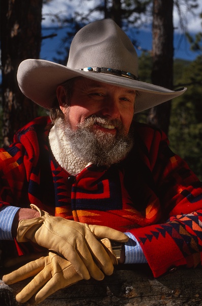 Charlie Daniels at His Ranch by Michael W Rutherford