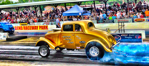 Drag Racing at Beech Bend Raceway by Michael W Rutherford